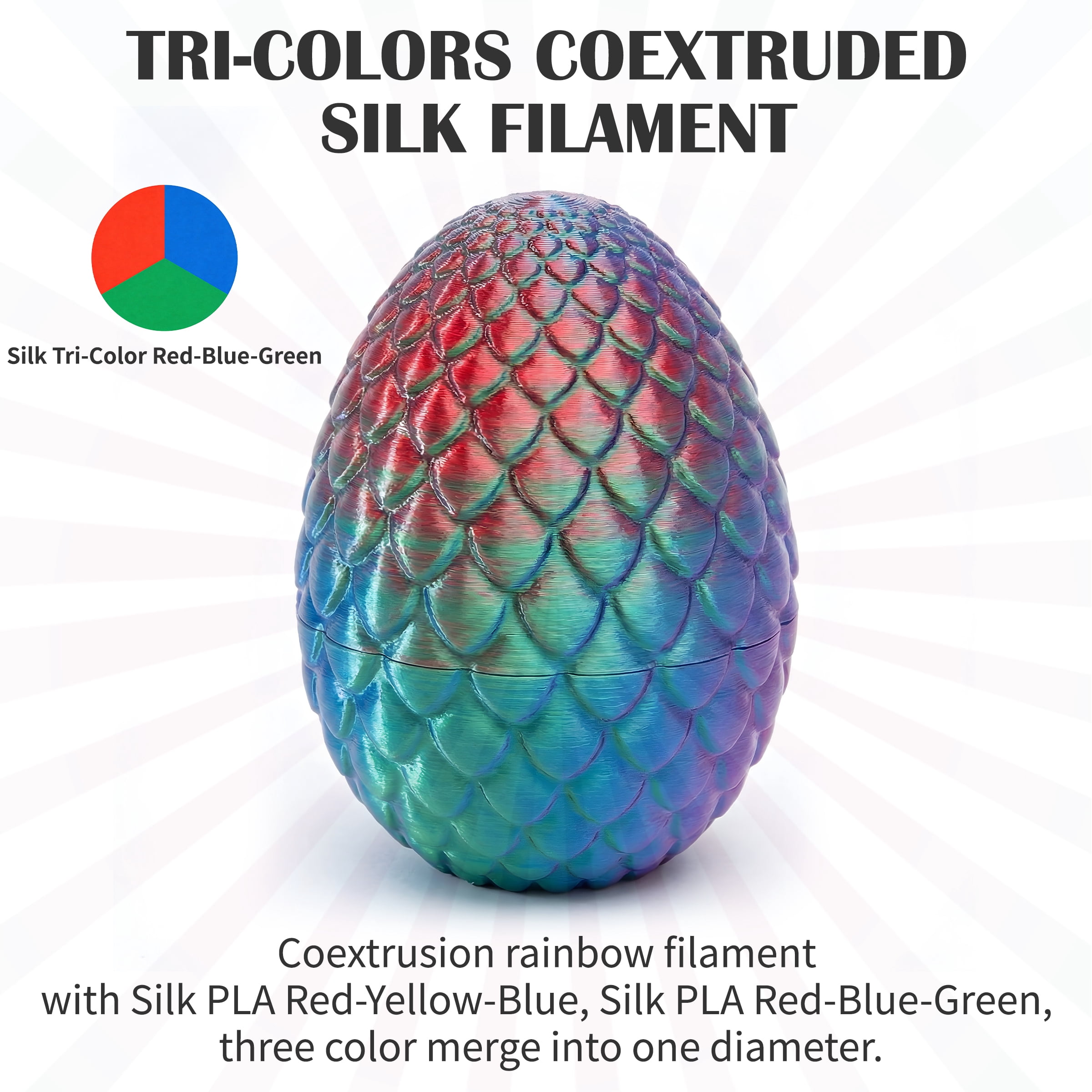 DualFerv PLA Filament 1.75mm, 1KG/2.2lbs PLA 3D Printer Filament, Burnt Titanium