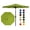 Green, variant on 10FT Patio Umbrella Outdoor Market Sun Parasol – 8 Sturdy Ribs, 360° Adjustable Tilt & Crank, UV Protection, Waterproof, Table Shade for Deck, Pool, Garden, Camping