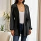 thumbnail image 2 of Chaquetas para mujer Color sólido Casual Cremallera Cintura Linterna Manga suelta Chaqueta de punto con capucha Odeerbi ODB-3, 2 of 7