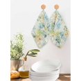 thumbnail image 2 of Watercolor Forest Colorful Kitchen Dish Towels for Drying Dishes Set of 3, Abstract Art Modern Trees Waffle Weave Microfiber Hand Tea Bathroom Towels Quick Dry & Absorbent Towel 12x12, 2 of 7