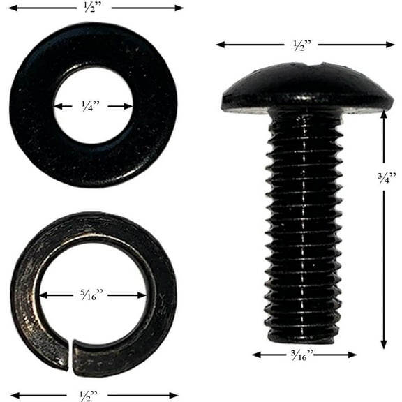 Screw, Washer, & Locking Washer Kit Compatible With Pit Boss Grills & Smokers (2-Pack)