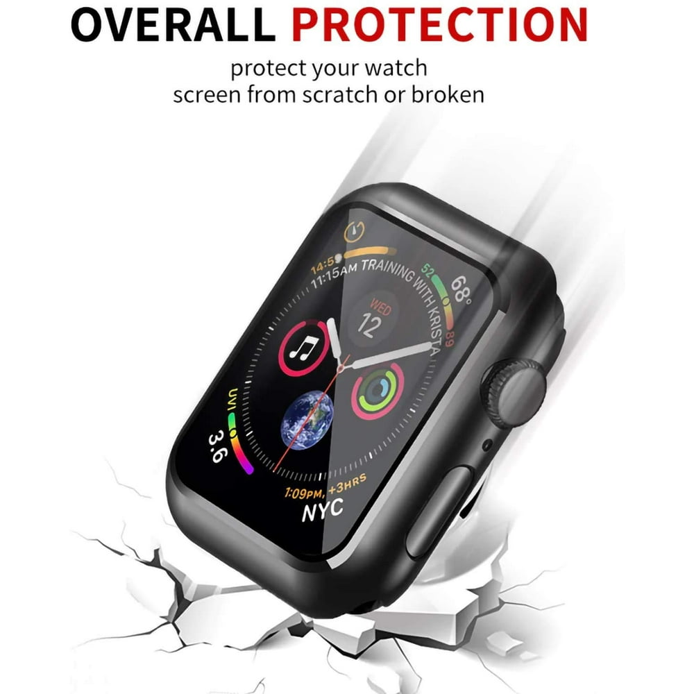 apple watch series 4 case with built in screen protector