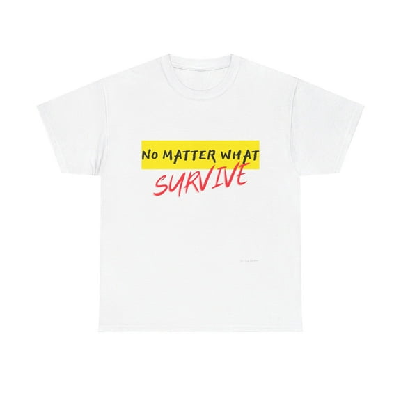 SURVIVE! Unisex Heavy Cotton Tee