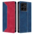 thumbnail image 2 of Funda FOXDOCK para Motorola Moto G 5G 2025 de Cuero Premium Bicolor con Ranuras RFID, Carcasa Tipo Billetera Antigolpes y Soporte Plegable, 2 of 6