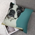thumbnail image 7 of nygtbtfer Throw Pillow Cover Boston Terrier Text Somebody Farted for The Dog Lover Pillowcase Home Decorative Square Pillow Case Cushion Cover White, 7 of 7
