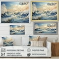thumbnail image 4 of Designart "Clouds Celestial horizon II" Landscapes Floater Framed Wall Art Print, 4 of 7