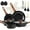 17pcs-black, variant on 17-Piece Cookware Set, 5 Pots and 2 Lids, Removable Handles, Non-Stick Aluminum Pots and Pans, Microwave & Oven Safe, Dishwasher Safe, Cream White