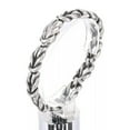 thumbnail image 1 of HOOUN Men Stainless Steel Rope Knot Bracelets Peace Knot Link Chain Simple 13mm 8.26'', 1 of 5
