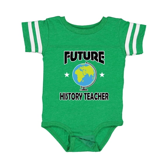 Inktastic Future History Teacher Boys or Girls Baby Bodysuit