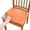 Orange, variant on 4 Pack Waterproof PU Leather Chair Seat Slipcovers - Removable Dining Room Chair Covers, Washable Stretch Cushion Protectors for Kitchen & Hotel Use