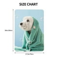 thumbnail image 3 of Yiaed Dog Wrapped in Towel Print Baby Car Seat Canopy Carrier Cover, Breathable Nursing Cover for Breastfeeding,Multi-Use Infant Carseat Stroller Cover, 3 of 7