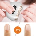 thumbnail image 5 of White Compact Electric Toe Nail Clipper for Seniors – 2026 New 3-in-1 Electric Automatic Nail Trimmer & Polisher with LED Light, USB Rechargeable, Nail Scraps Storage（Black）, 5 of 5