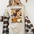 thumbnail image 5 of God Is Faithful in Every Season Floral T-Shirt, Christian Fall Tee, 5 of 6