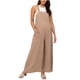 thumbnail image 1 of ShomPort Women's Maternity Romper Solid Color Sleeveless Romper Wide Leg Overalls Pants Maternity Jumpsuits, 1 of 7