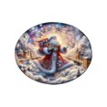 thumbnail image 1 of Christmas Decorations Clearance!! Christmas Imitation Cashmere Door Mat, Christmas Eve Bathroom Non Slip Mat, 1 of 7