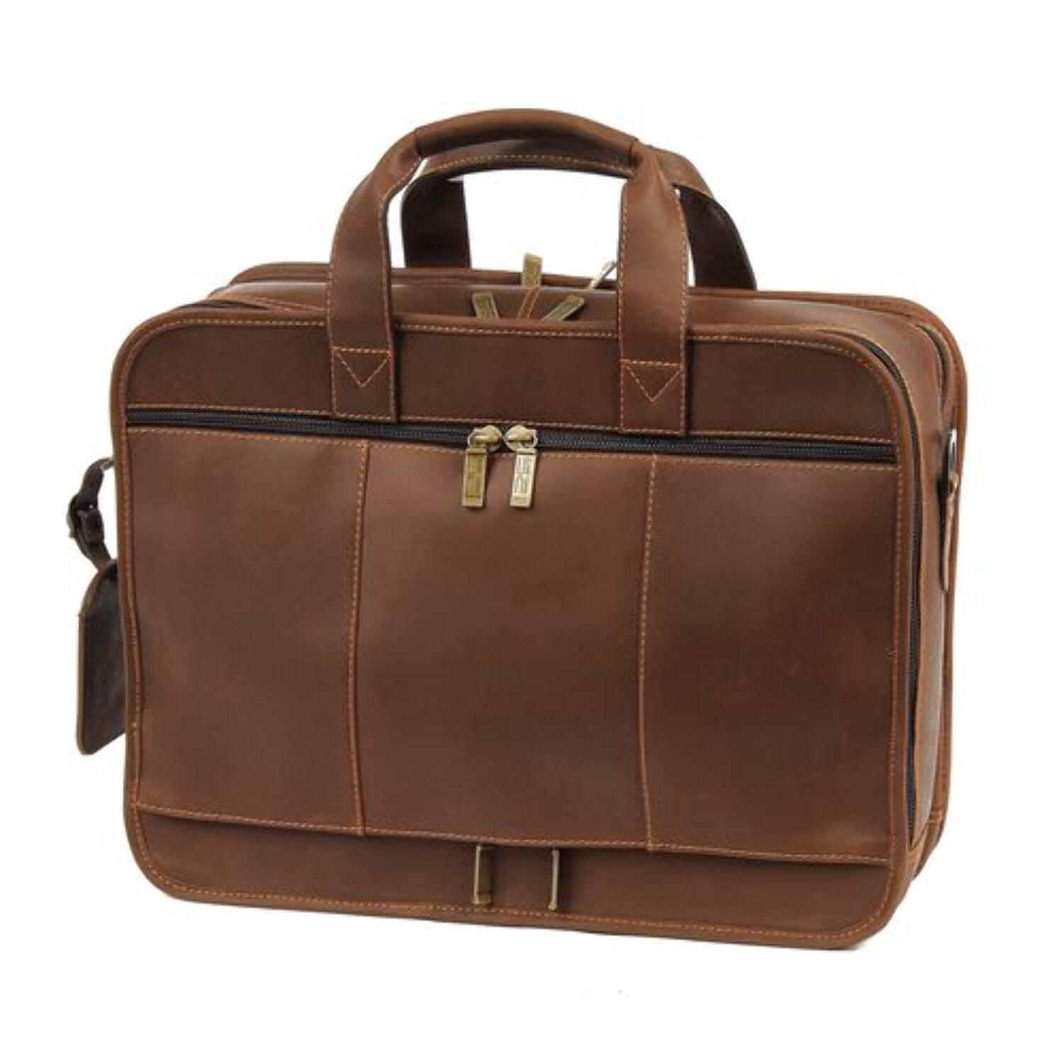 Claire Chase 151E-cafe Executive Computer Briefcase - Cafe