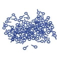 thumbnail image 1 of 500uds Tornillo Ojo Unique Bargains Pasadores Ganchos Mini Ojales Tornillos Roscados 4x8x1mm Autorroscante Oscuro Azul, 1 of 5