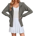 thumbnail image 1 of Chaqueta ligera con protección UV de seda helada para mujer, transpirable, ideal para ciclismo en verano, 1 of 4