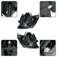 thumbnail image 3 of SEBLAFF Right+Left Headlight For 2008-11 Cadillac DTS HID/Xenon Projector Chrome Housing, 3 of 7