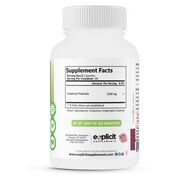 Pure Caralluma Fimbriata Max Strength – Appetite Suppressant, Increase Fat Burn, Weight Loss Supplement, Non-Stim - for Men & Women - 1200mg per Serving, 60 Servings, 60 Capsules