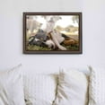 thumbnail image 5 of 31x39 Brown Real Wood Picture Frame Width 1.25 inches | Interior Frame Depth 0.5 inches | Garrin, 5 of 8