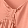 thumbnail image 5 of ZKCCNUK Nightgowns for Women Casual and Fashionable Solid Color Large Round Neck Sleepwear Dress L,XL, 5 of 6