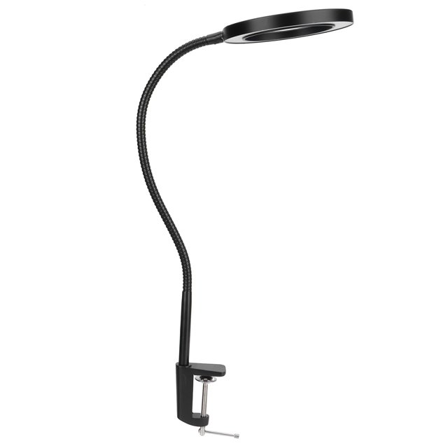 Lámpara De Lupa, Lámpara De Lupa De Luz De Aumento 5X, Lámpara De Lupa LED 5X Temperatura De 3 Colores Para Coser/pintar/leer Bordado OTVIAP 5X Magnifying Light