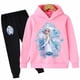 thumbnail image 4 of Conjunto de Elsa y Frozen para niños, ropa informal para niñas pequeñas, disfraz de manga larga, conjuntos de sudaderas con capucha para niños, ropa para niños de 2 a 14 años, 4 of 5