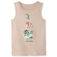 thumbnail image 4 of Garanimals Newborn, Baby & Toddler Boy Cotton Graphic Tank Tops, 4-Pack, Sizes 0-6T, 4 of 11