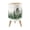 Color 3, variant on Small Trash Can with Lid Dark Geometric Wood Metal Wall Panels Warm Backlit Lines Modern 3D 1.8 Gallon Dog Proof Trash Can Round Garbage Can Waste Bin Wastebasket for Bathroom Bedroom Living Room