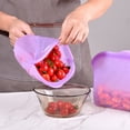 thumbnail image 5 of karymi Airtight Food Grade Silicone Reusable Storage Bag with Secure Lock for Microwave Freezer Dishwasher Safe Eco-Friendly Kitchen Organization Holiday Gifts, 5 of 6