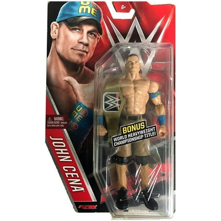 John Cena Mattel Basic Series 56 Chase with Title Belt, WWE Basic Series 56 By