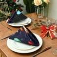 thumbnail image 3 of GZHJMY Soft Reusable Satin Table Decorative Napkins,20x20InX4 PCSCute Airplane,Family Dinner Wedding Banquet, Cocktail Party, Kitchen,Birthday Party, 3 of 7