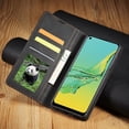 thumbnail image 3 of Funda de cuero tipo billetera para Samsung Galaxy S23, S22, S21, S20 FE Ultra Plus, S10, S9, S8 Plus, S7 Edge, A72, A52s, A53, A12, A71, A51, 3 of 4