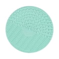 thumbnail image 2 of Silicone Makeup Brush Cleaning Mat, Green, 1 Pcsilicone Scrubbing Pads for Cleaning Makeup Brush Pads, Easter Mother'S Day Gift Makeup Organizers, 2 of 6