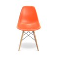 thumbnail image 1 of Eiffel Wood Kids Chair in Orange, 1 of 2
