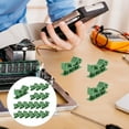 thumbnail image 3 of SHISUYAN 20pcs DIN Rail Carrier Clips PCB Mounting Bracket Holder Control Board Adapter, 3 of 8