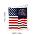 thumbnail image 3 of Independence Day Blanket Souvenir Blanket Decoration, 3 of 7