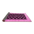 thumbnail image 2 of Ahgly Company Indoor Round Oriental Pink Modern Area Rugs, 6' Round, 2 of 4