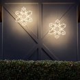 thumbnail image 4 of Kringle Traditions 20" Folding LED Snowflake Lights - Large Outdoor Snowflake Decoration (Warm White), 4 of 4
