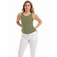 thumbnail image 2 of Underworks Womens Microfiber Light Compression Tank Top, 2 of 2