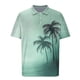 thumbnail image 5 of Blusa y camisa de manga corta con cuello vuelto para hombre, informal, de moda, de color liso, con botones, solapa y hebilla de gancho, camiseta de manga corta de poliéster para hombre., 5 of 5