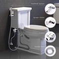 thumbnail image 2 of A Set of Handheld Bidet Sprayer for Toilet, Self-cleaning, Stainless Steel and Easy to Install, Silvery, 2 of 5