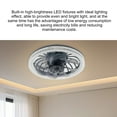 thumbnail image 2 of Ceiling Fan Light Bedroom Home E27LED Fan Light With Remote Control Speed and Brightness Adjustable, 2 of 8