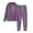 Purple, variant on HAPIMO Women Two Piece Outfits Long Sleeve Drawstring Hoodies Sweatpants Active Joggers Pants Tracksuit Lounge Set with Pocket Purple M