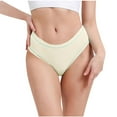 thumbnail image 2 of Annhoo Women's Period Underwear Low Rise Leakproof Panties Comfortable Breathable Full Coverage Briefs, 2 of 4