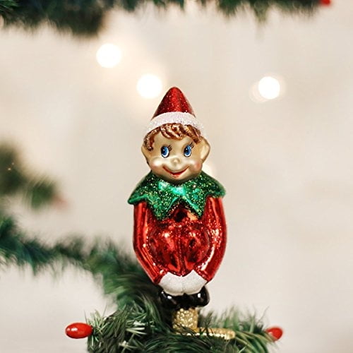 Adornos navideños del Viejo Mundo Old World Christmas Duendecillo De Navidad