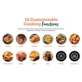 thumbnail image 2 of COSORI Pro II 5.8-Quart Smart Air Fryer, 12 Customizable Cooking Functions including Preheat and Keep Warm, Built-in Shake Reminder, Digital Display, Dark Grey, Bonus Pizza Pan, 2 of 13