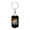 Dog Tag with Swivel Keychain (Gold), variant on Bitcoin Transactions Crypto Dog Tag Keychain Stainless Steel Silver Tone or Gold Tone