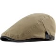 thumbnail image 2 of CoCopeaunts Newsboy Cap Spring Summer Sun Hat Adjustable Solid Ivy Flat Cap Men Women Beret Breathable Cotton Beret Hat, 2 of 7